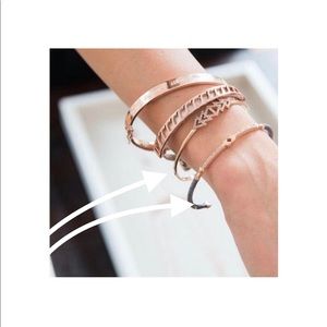 Like new! Rose Gold Stella & Dot bracelets!